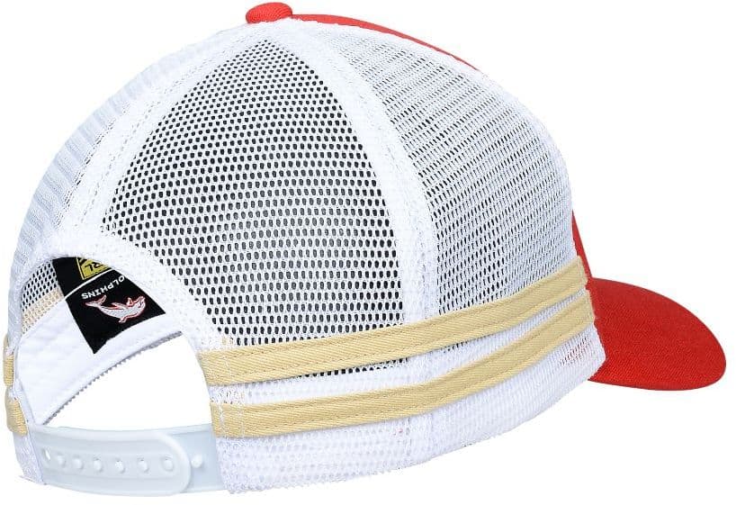 Dolphins 2025 NRL Stripe Trucker Cap Dolphins 2025 NRL Stripe Trucker Cap