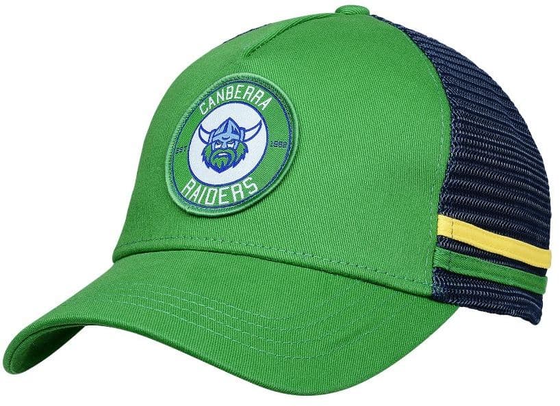 Canberra Raiders 2025 NRL Stripe Trucker Cap