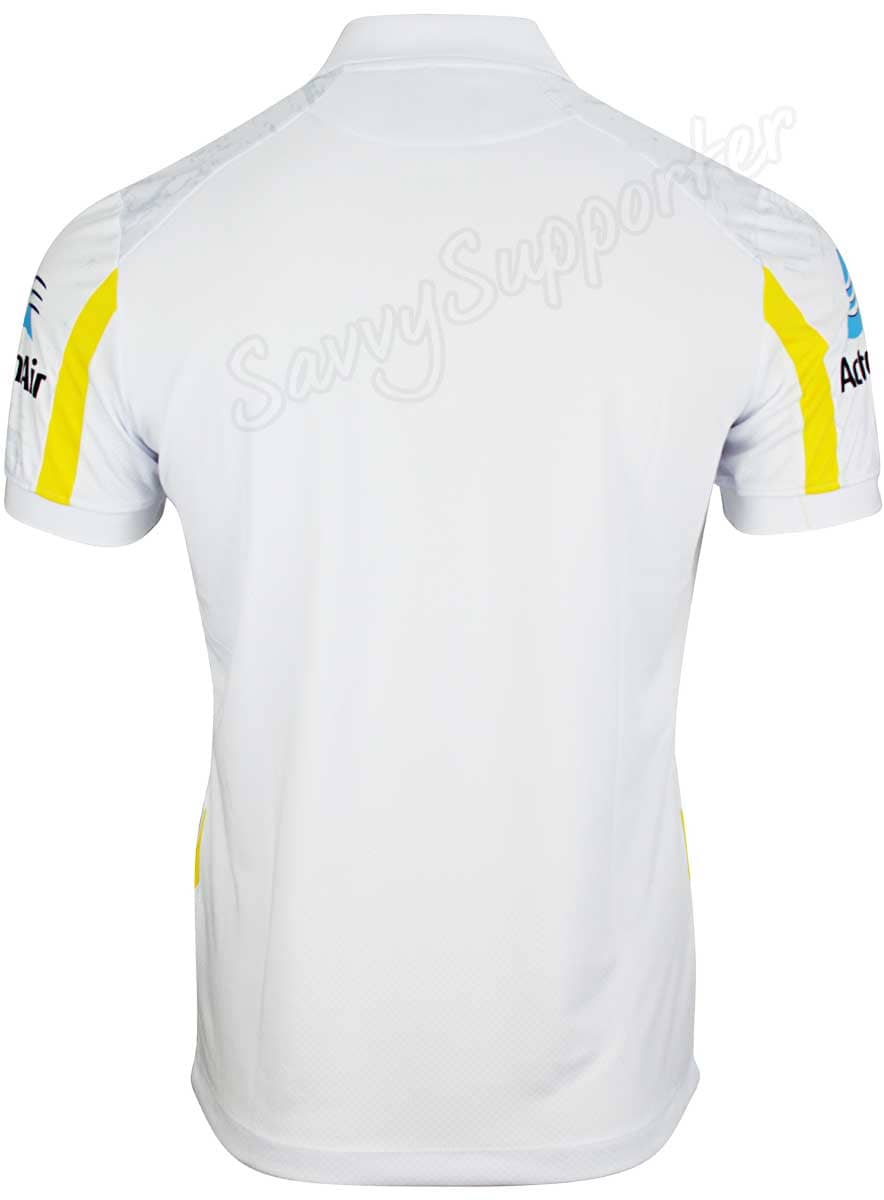 Parramatta Eels NRL Mens White Travel Polo Shirt