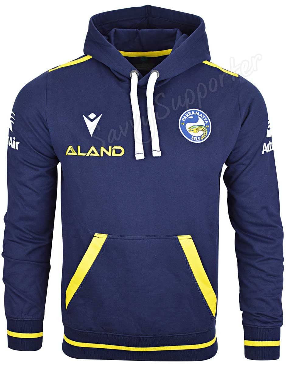 Parramatta Eels NRL Mens Navy Travel Hoody