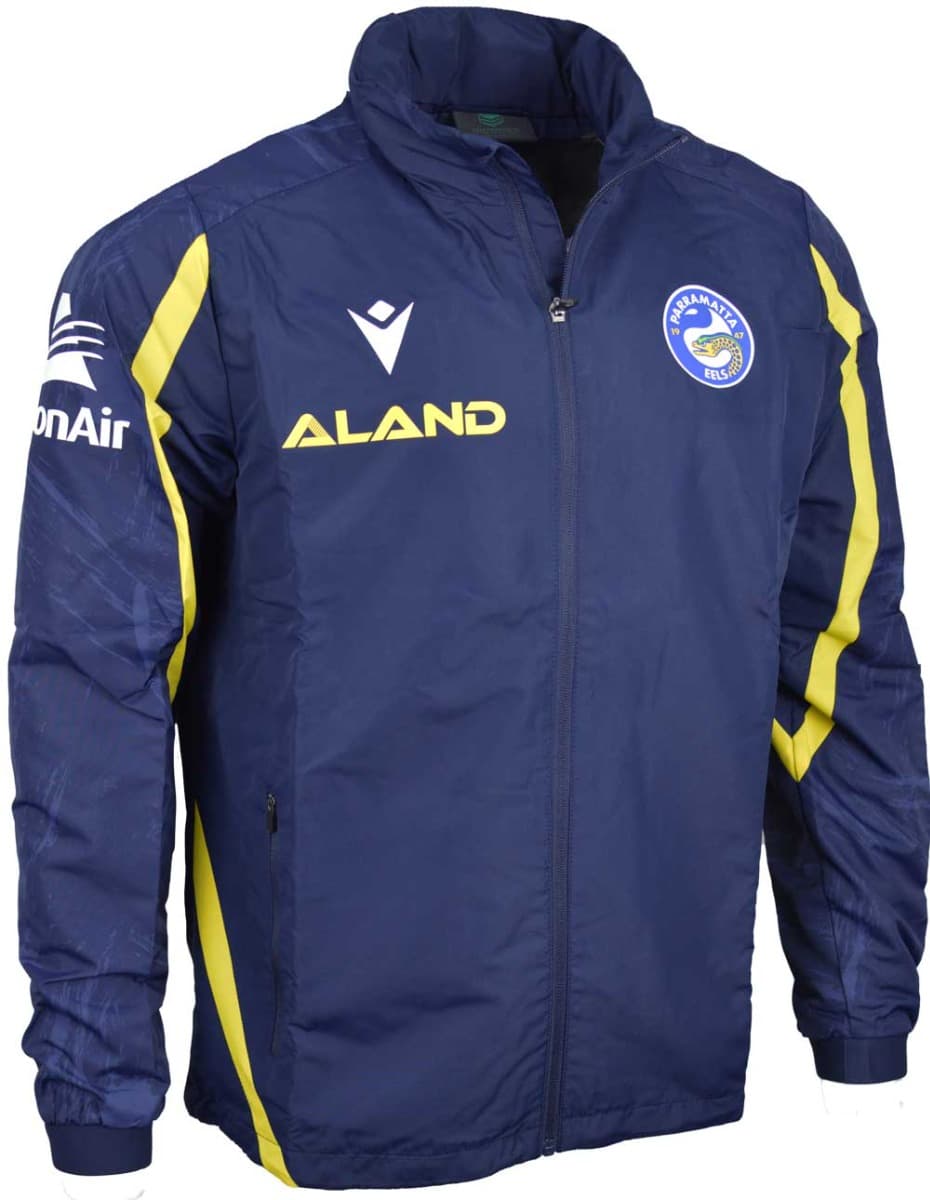 Parramatta Eels NRL Mens Navy Wet Weather Jacket