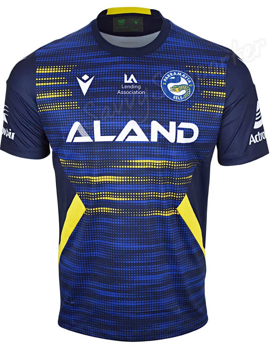 Parramatta Eels 2023 NRL Mens Run Out Shirt