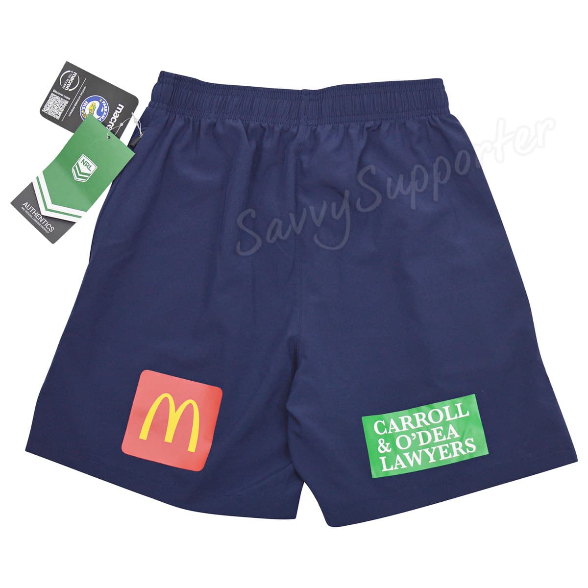 Parramatta Eels NRL Kids Navy Training Shorts