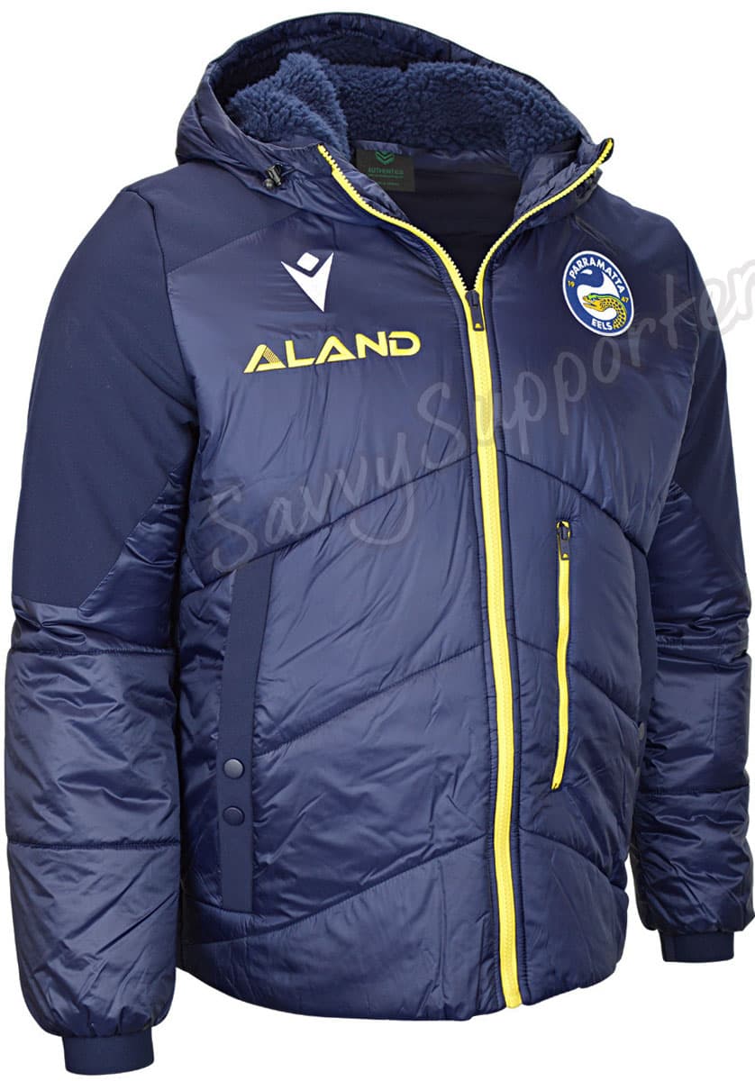 Parramatta Eels 2023 NRL Mens Padded Travel Jacket