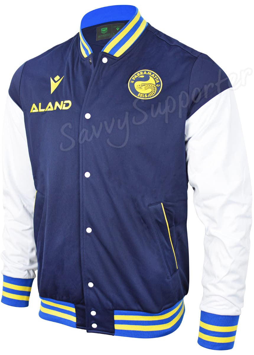 Parramatta Eels 2024 NRL Mens Varsity Bomber Jacket