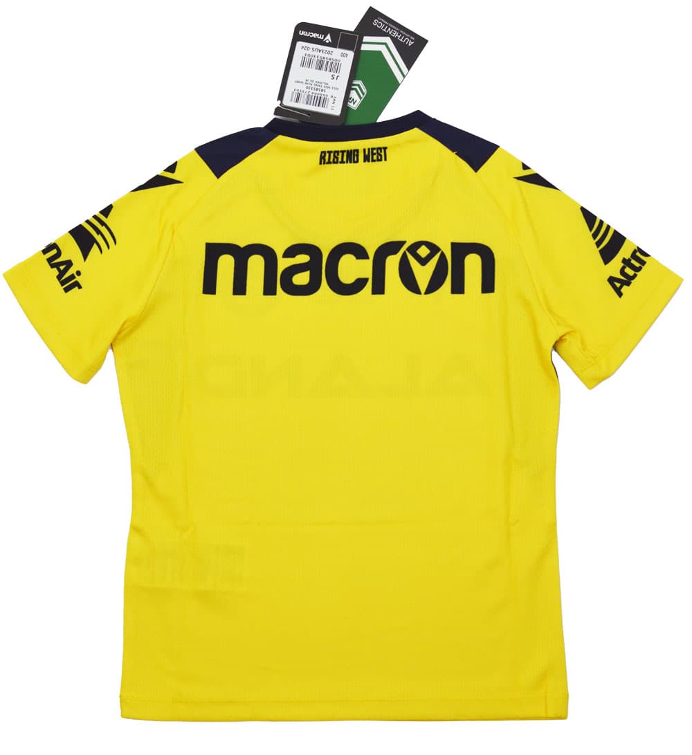 Parramatta Eels 2024 NRL Kids Yellow Training Shirt