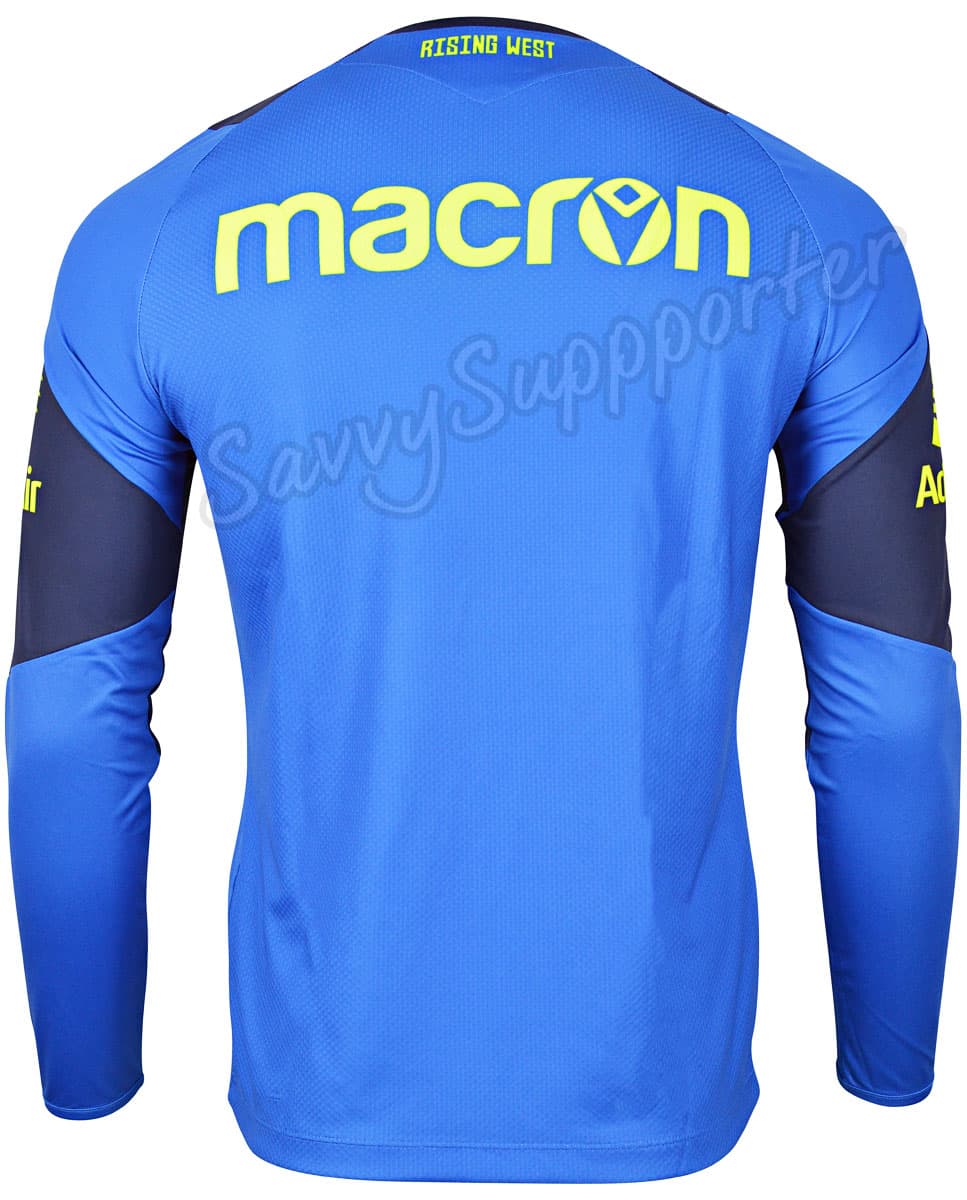 Parramatta Eels 2024 NRL Mens Royal Long Sleeve Training Shirt **TIGHT FIT**