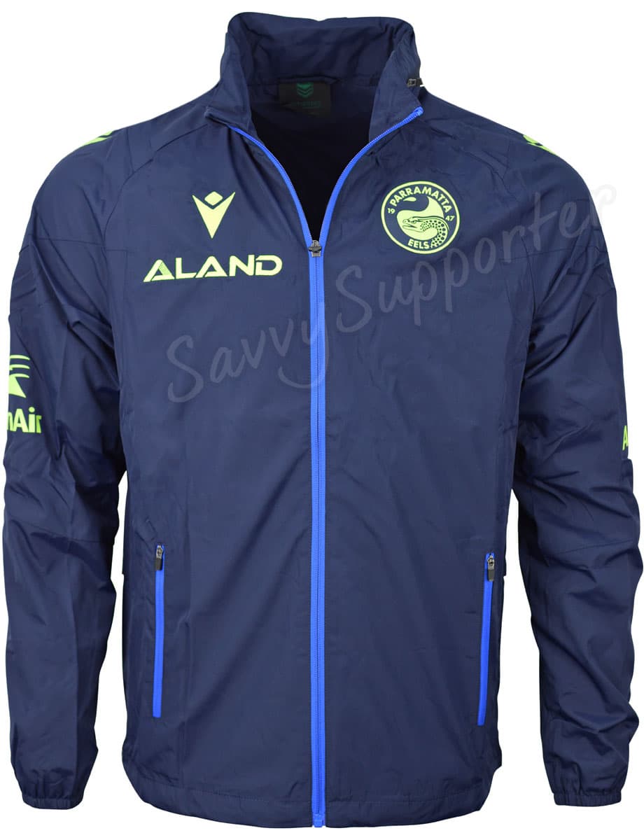 Parramatta Eels 2024 NRL Mens Wet Weather Rain Jacket