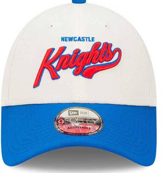 Newcastle Knights New Era 2Tone Script 9FORTY Snapback Cap