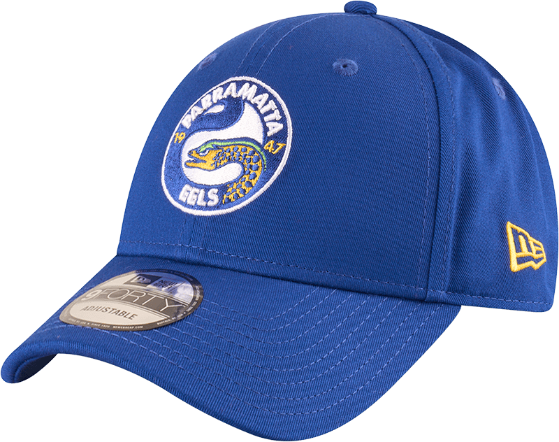 Parramatta Eels 2025 New Era Adults Badged Cap