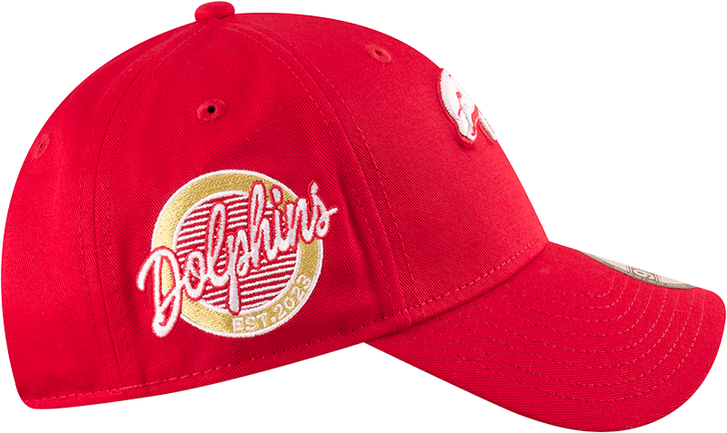 Dolphins 2025 New Era Adults Badged Cap