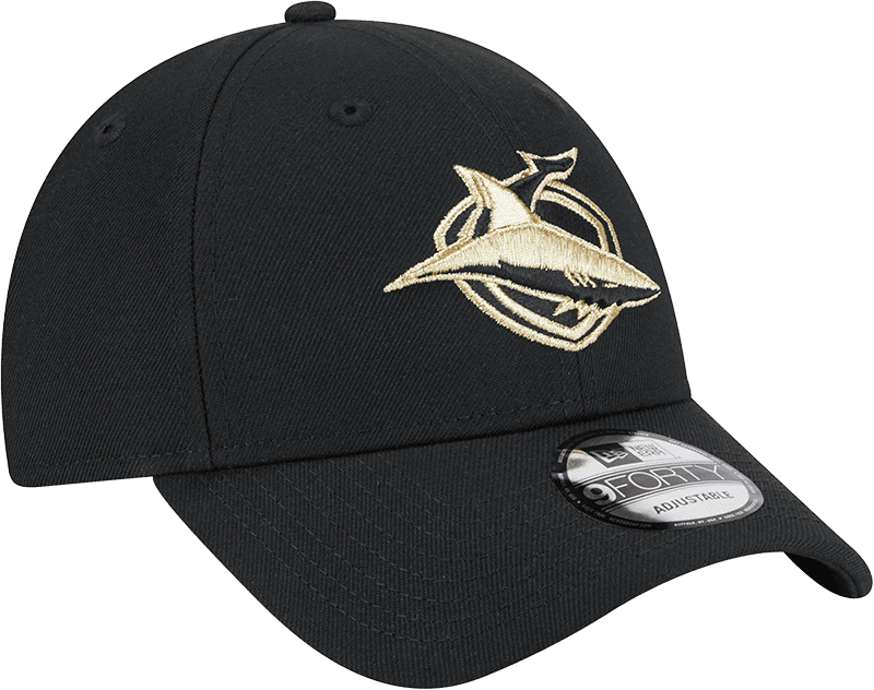 Cronulla Sharks 2025 NRL New Era Gold 9Forty Snap Cap Cronulla Sharks 2025 NRL New Era Gold 9Forty Snap Cap