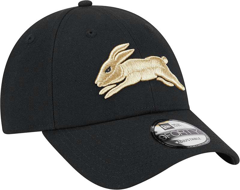 South Sydney Rabbitohs 2025 NRL New Era Gold 9Forty Snap Cap