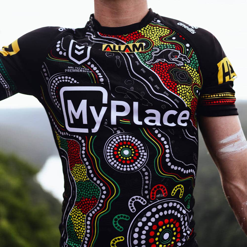 Penrith Panthers 2025 NRL Mens Indigenous Jersey