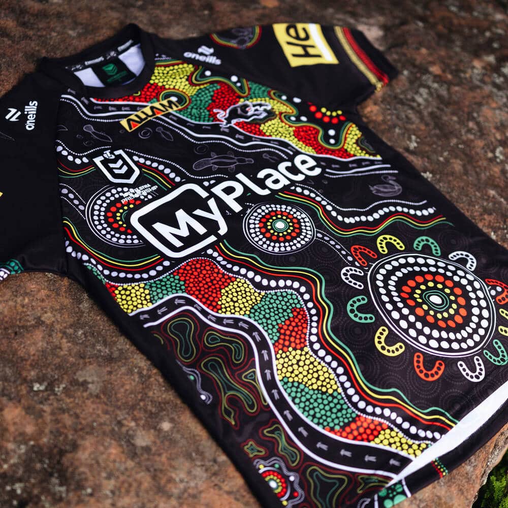 Penrith Panthers 2025 NRL Mens Indigenous Jersey