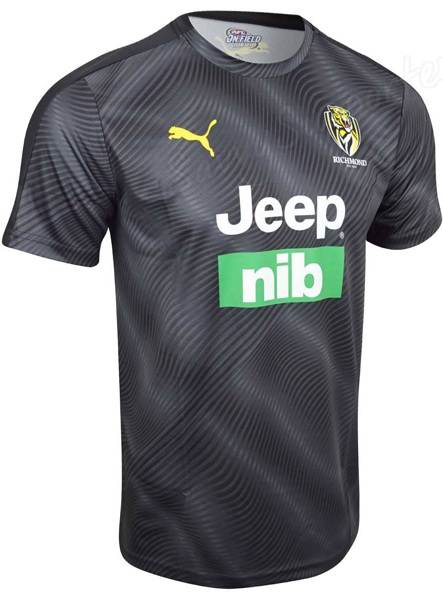 Richmond Tigers AFL Mens Training Tee