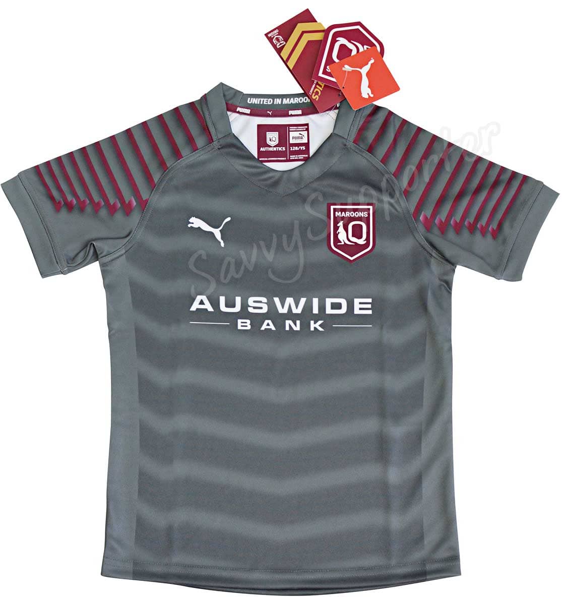 QLD Maroons State of Origin Kids Training Jersey