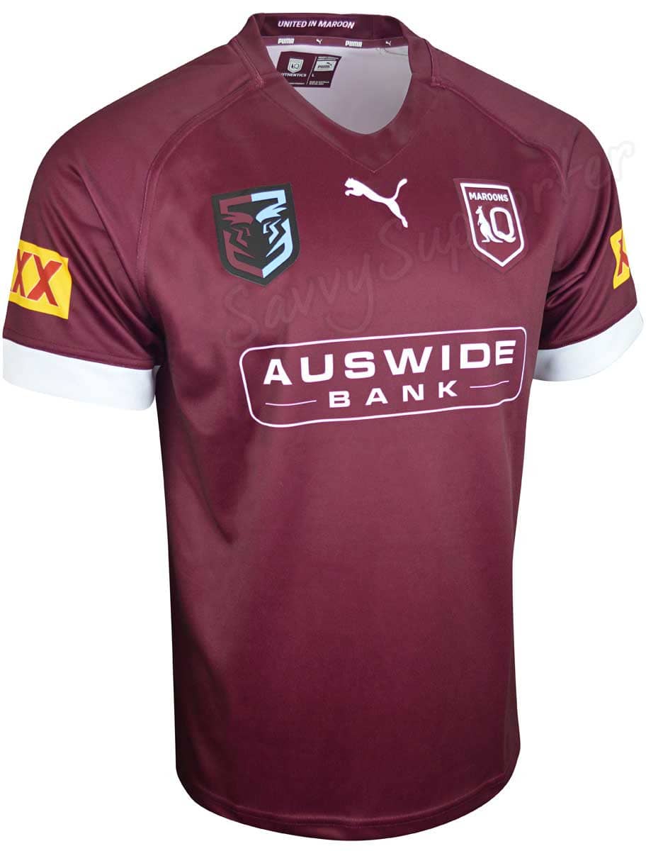 QLD Maroons State of Origin Mens On Field Jersey