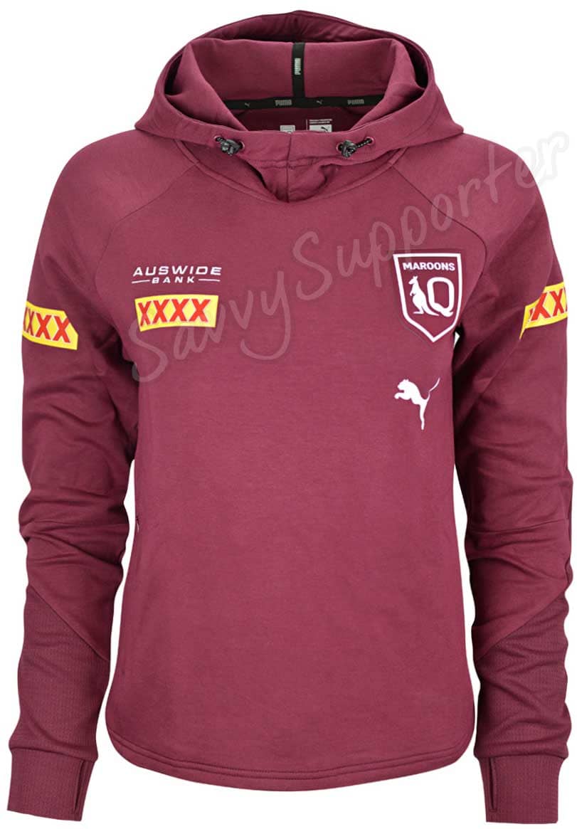 QLD Maroons State of Origin Ladies Team Hoody