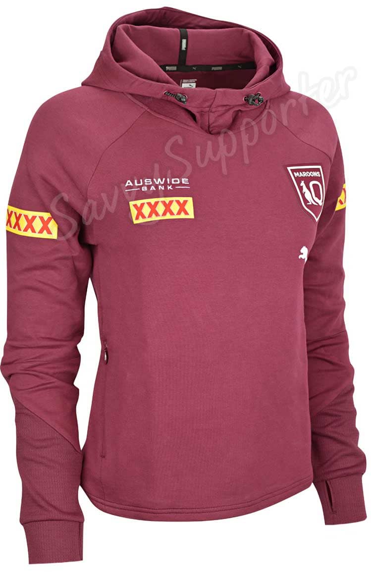 QLD Maroons State of Origin Ladies Team Hoody