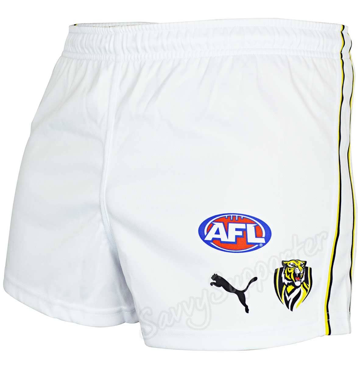 Richmond Tigers AFL On Field Home Shorts