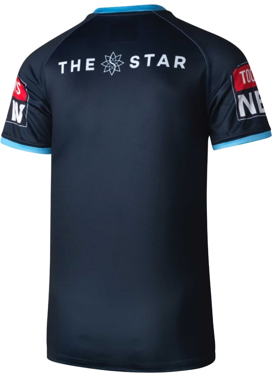 NSW Blues State of Origin Mens Captain Run Jersey