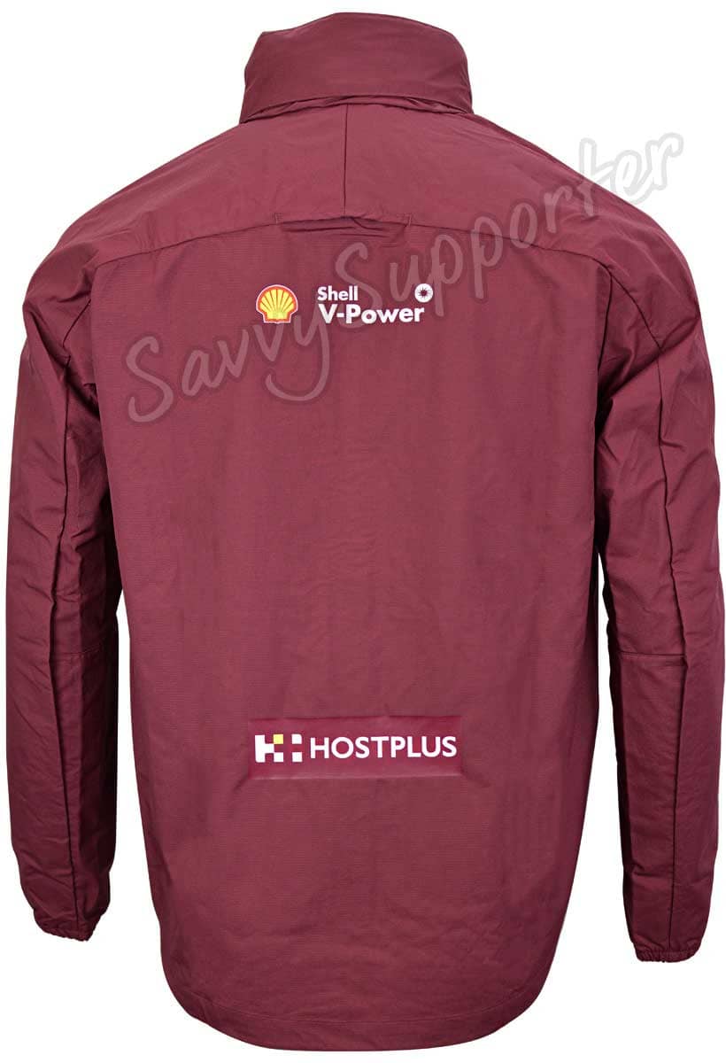 QLD Maroons State Of Origin Mens Rain Jacket