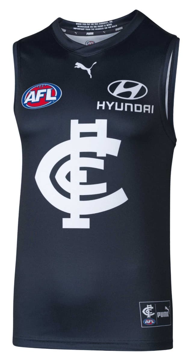 Carlton Blues 2023 AFL Mens Home Guernsey