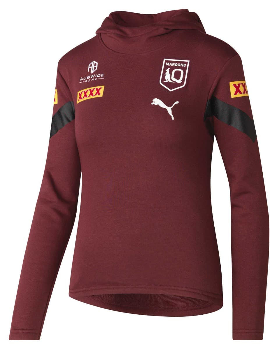 QLD Maroons State Of Origin Ladies Team Hoody