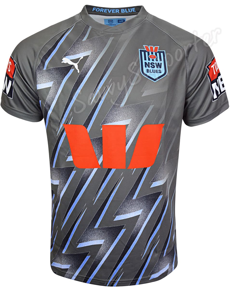 NSW Blues State Of Origin Mens Training Jersey NSW Blues State Of Origin Mens Training Jersey