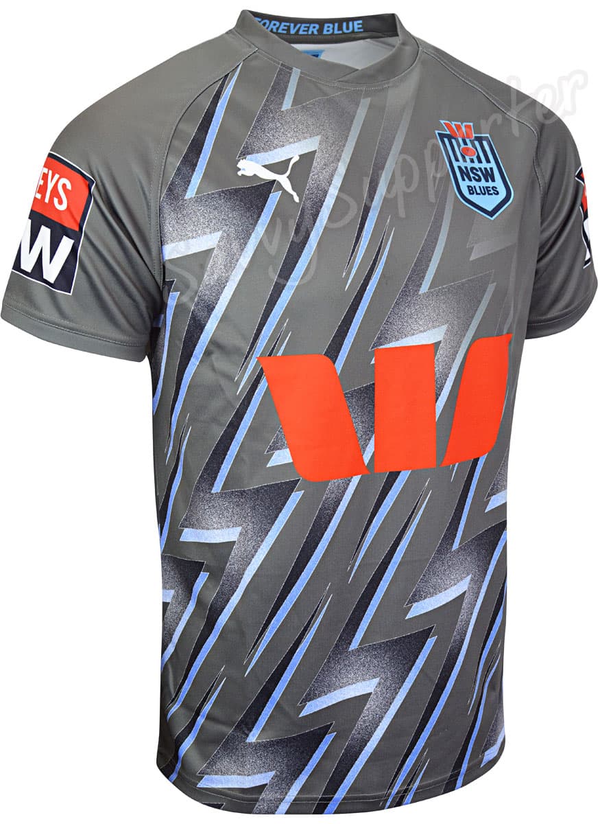 NSW Blues State Of Origin Mens Training Jersey NSW Blues State Of Origin Mens Training Jersey