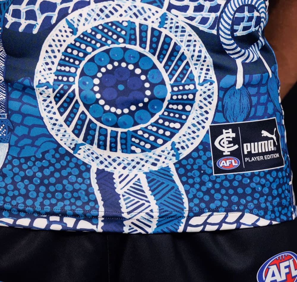 Carlton Blues AFL Mens Indigenous Guernsey