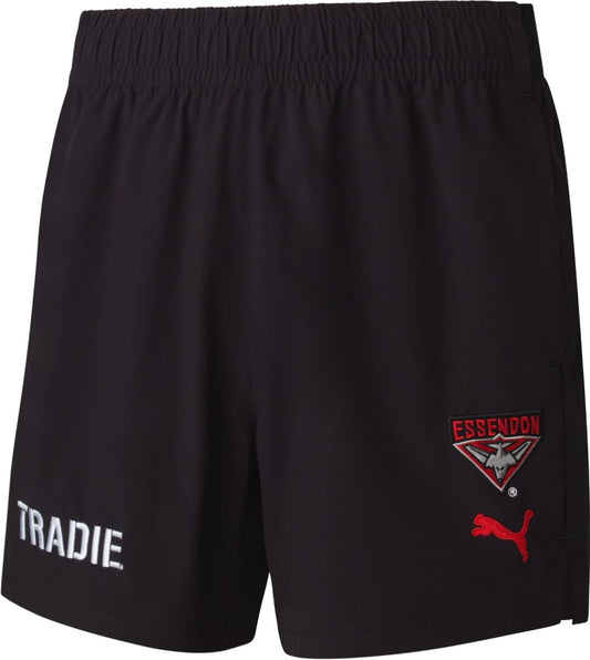 Essendon Bombers 2025 AFL Mens Training Shorts Essendon Bombers 2025 AFL Mens Training Shorts
