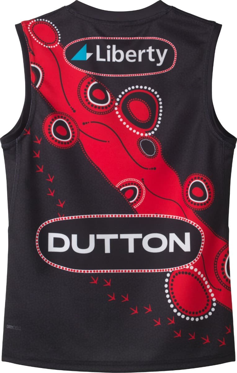 Essendon Bombers 2025 AFL Kids Dreamtime Guernsey