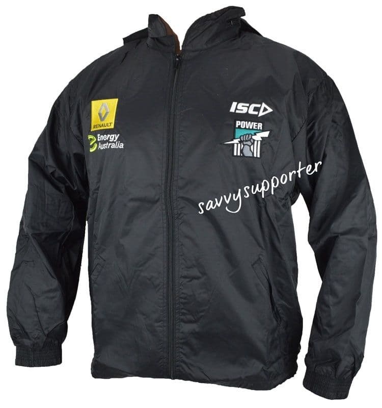 Port Adelaide Power Wet Weather Rain Jacket