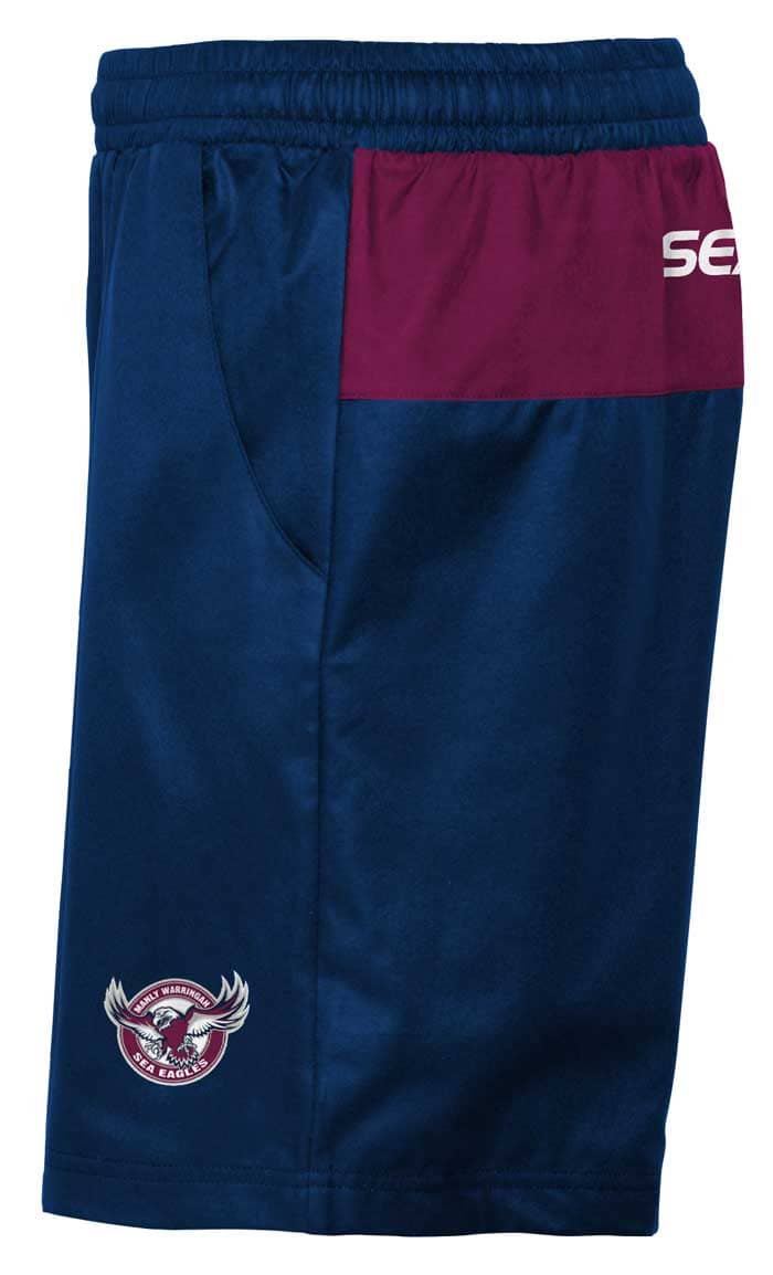 Manly Sea Eagles NRL Mens Performance Shorts