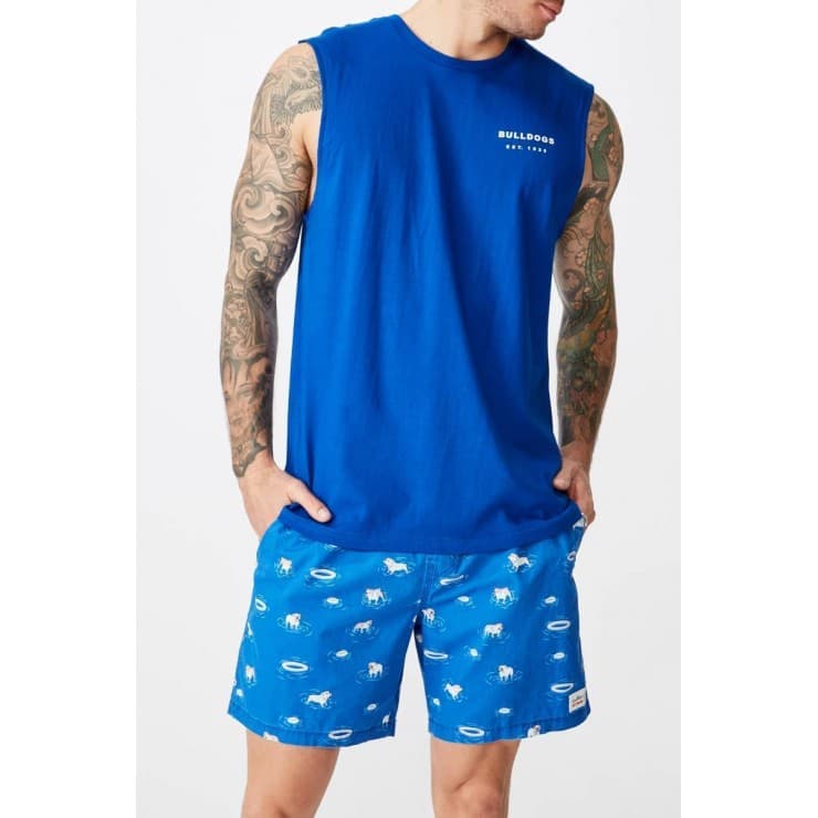 Canterbury Bulldogs 2019 NRL Mens Board Shorts
