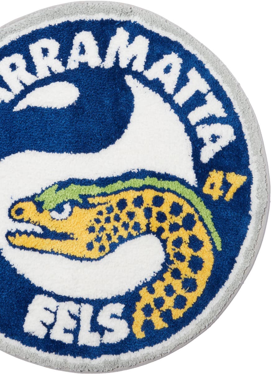 Parramatta Eels NRL Team Logo Floor Rug
