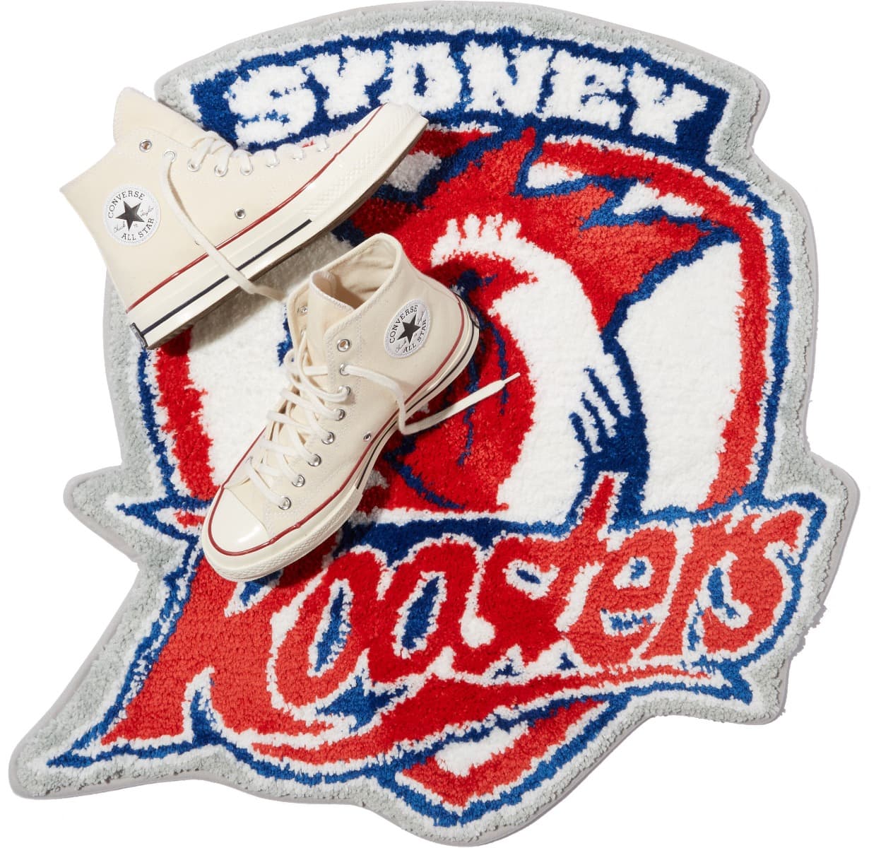 Sydney Roosters NRL Team Logo Floor Rug