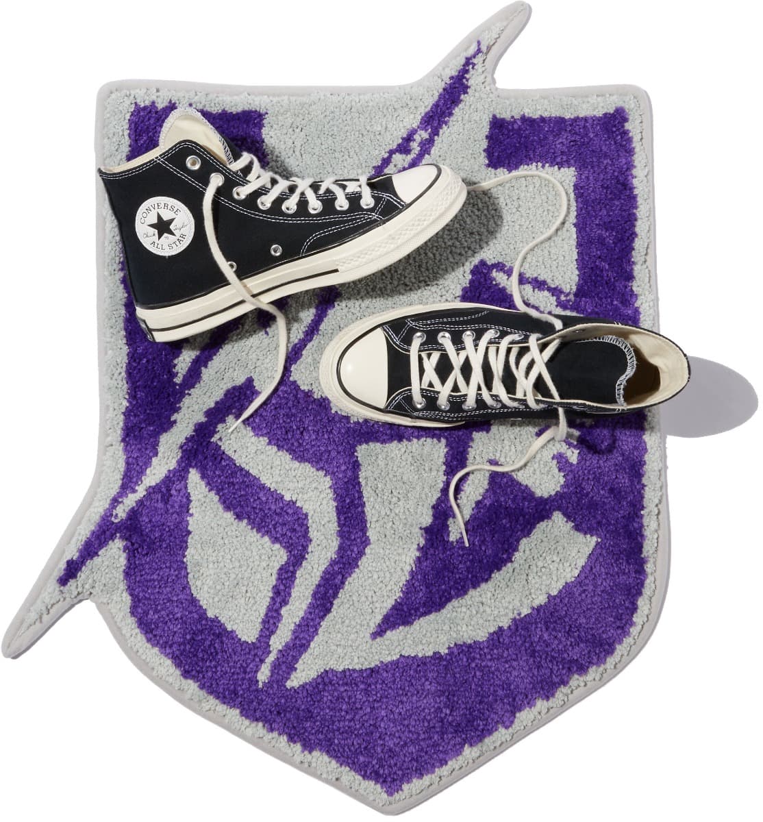 Melbourne Storm NRL Team Logo Floor Rug