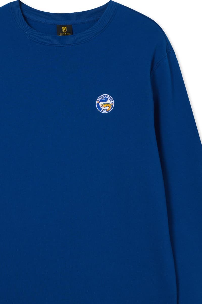 Parramatta Eels 2023 NRL Mens Core Logo Crew Jumper
