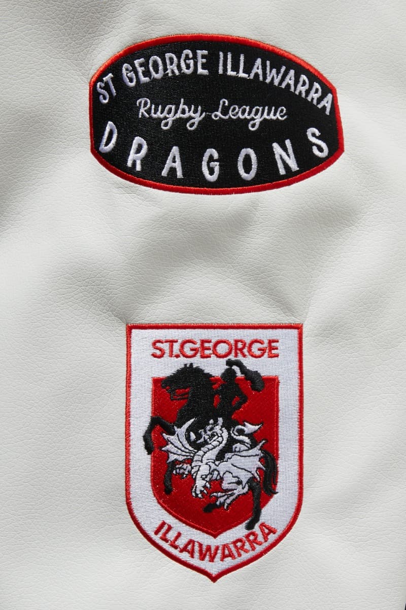 St George Dragons NRL Mens Varsity Jacket ***OVERSIZE PRODUCT***