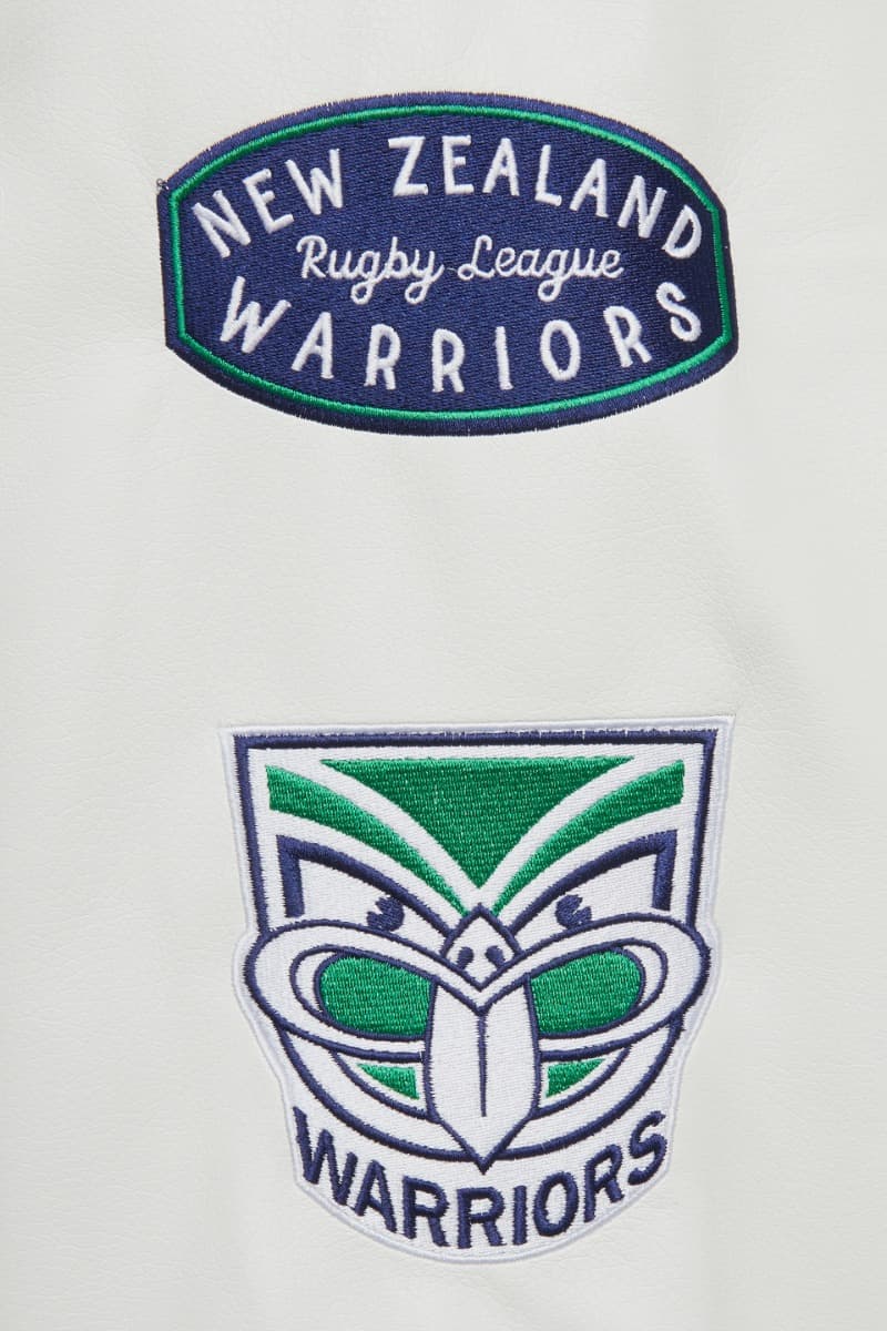 New Zealand Warriors NRL Mens Varsity Jacket ***OVERSIZE PRODUCT***