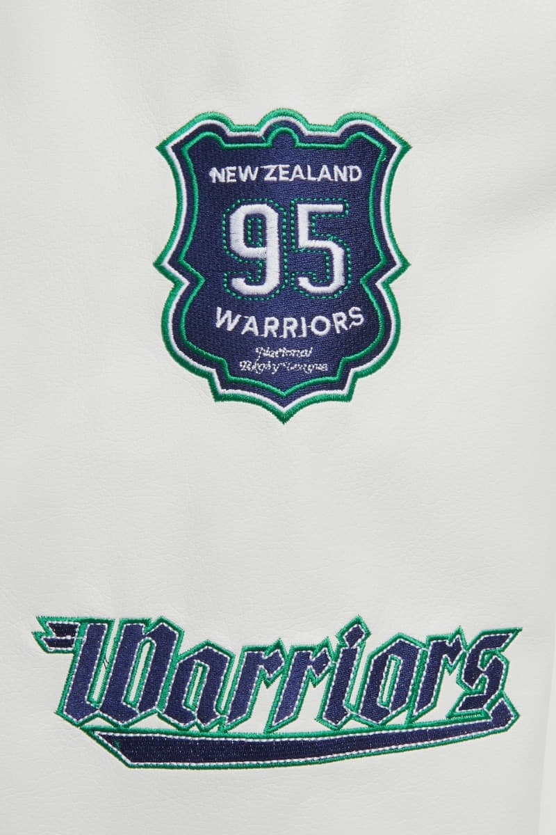 New Zealand Warriors NRL Mens Varsity Jacket ***OVERSIZE PRODUCT***