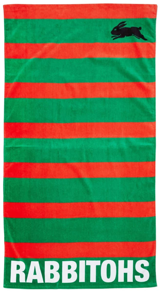 South Sydney Rabbitohs NRL Jersey 'Mega' Beach Towel South Sydney Rabbitohs NRL Jersey 'Mega' Beach Towel