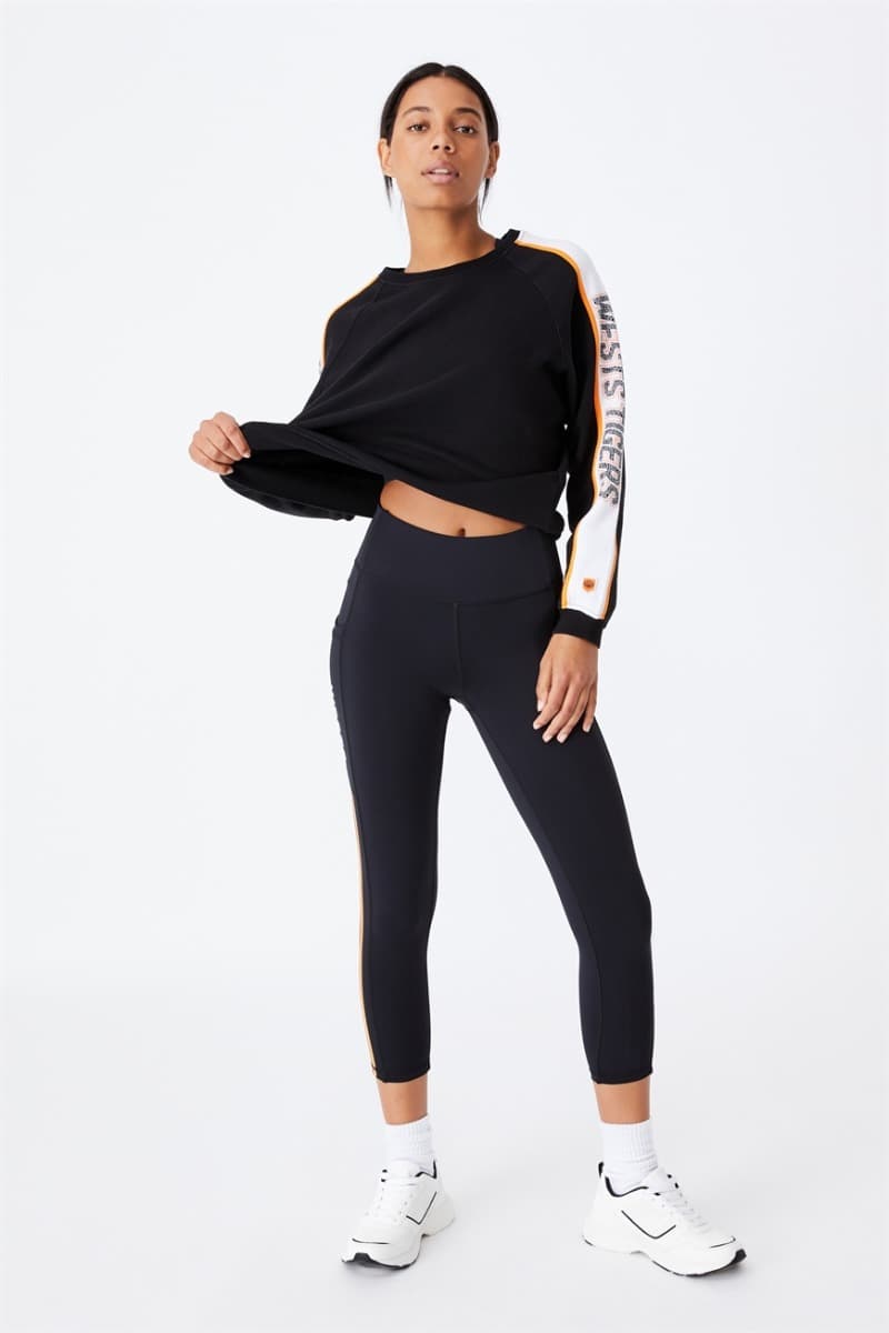 Wests Tigers NRL Ladies Pocket Tights