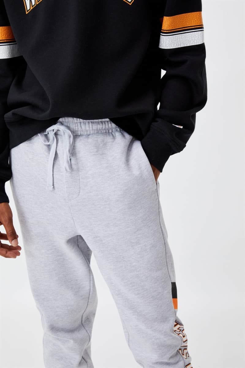 Wests Tigers NRL Mens Block Track Pants