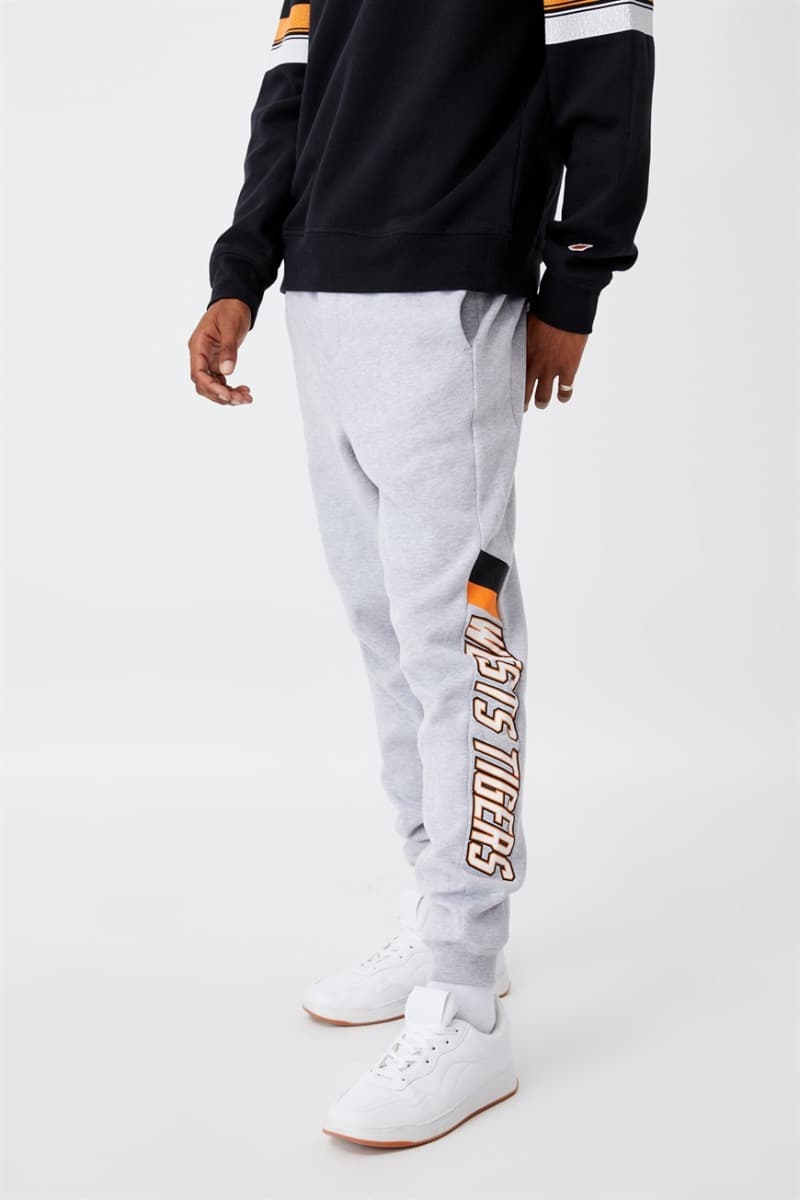 Wests Tigers NRL Mens Block Track Pants