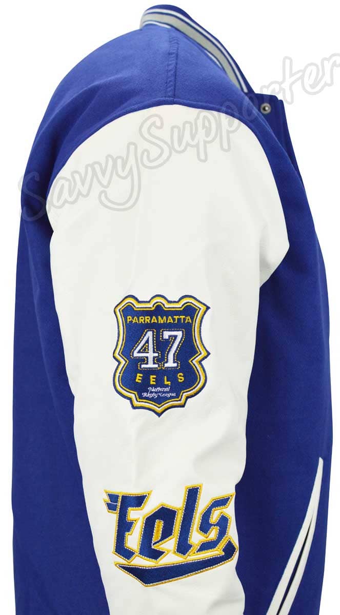 Parramatta Eels NRL Mens Varsity Jacket ***OVERSIZE PRODUCT***