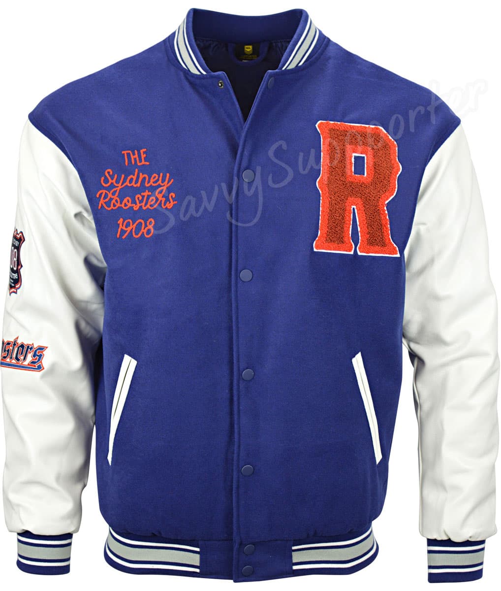 Sydney Roosters NRL Mens Varsity Jacket ***OVERSIZE PRODUCT***